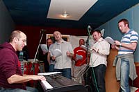United We Sing 7 being sang in the studio